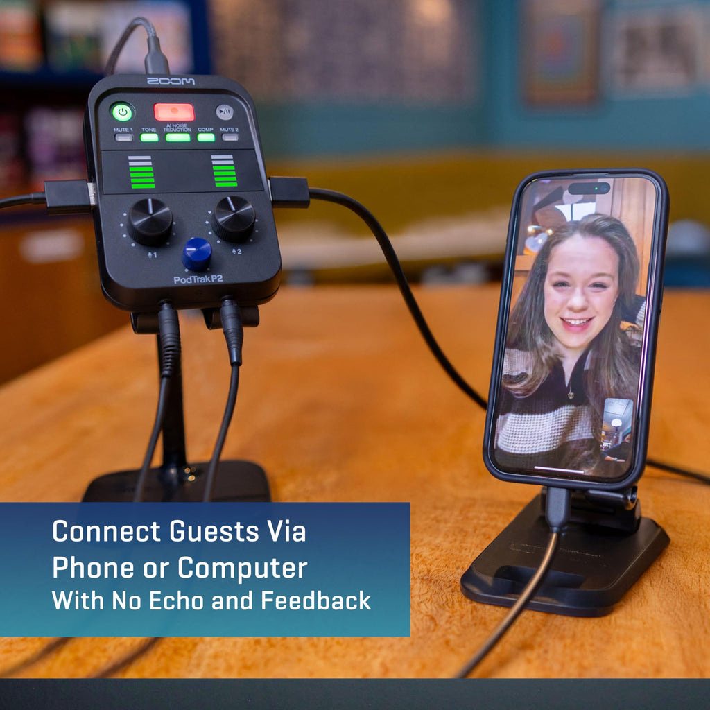 Podcast Recorder with 2 USB Mic Inputs M3488