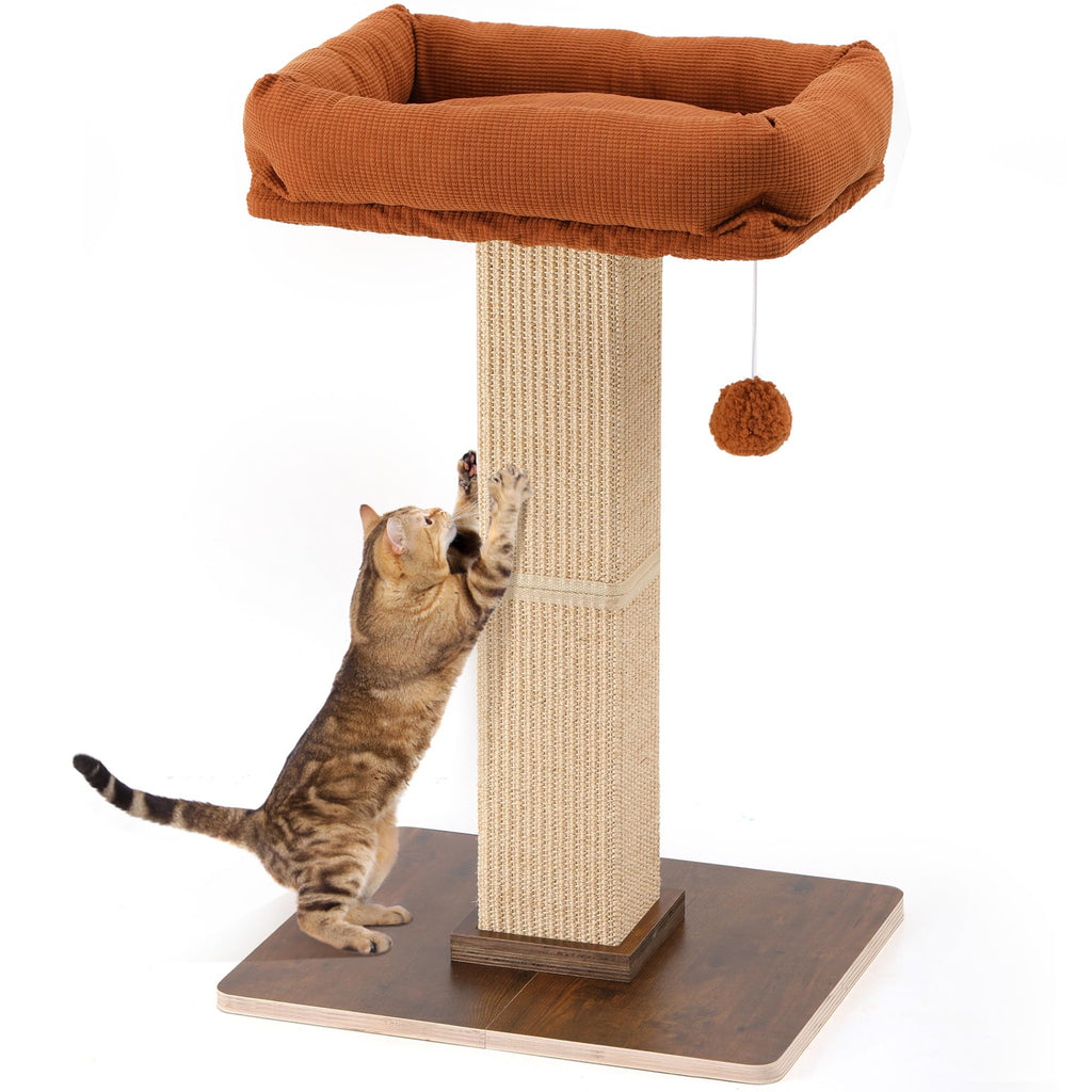 Cat Scratching Post with Perch Y40851