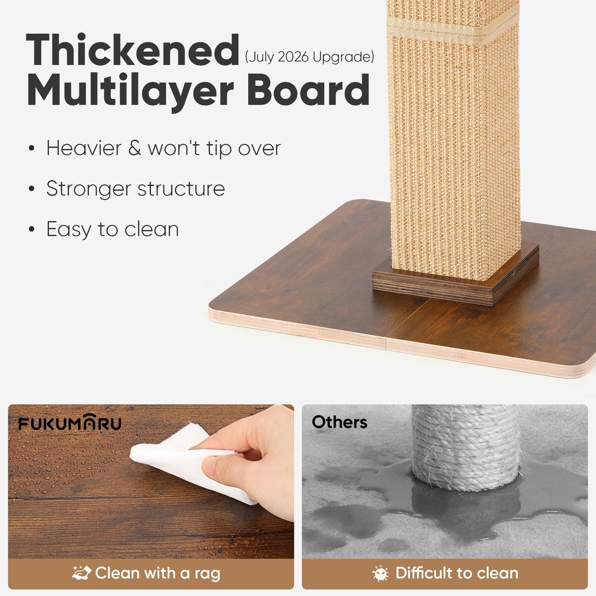 Cat Scratching Post with Perch Y40851