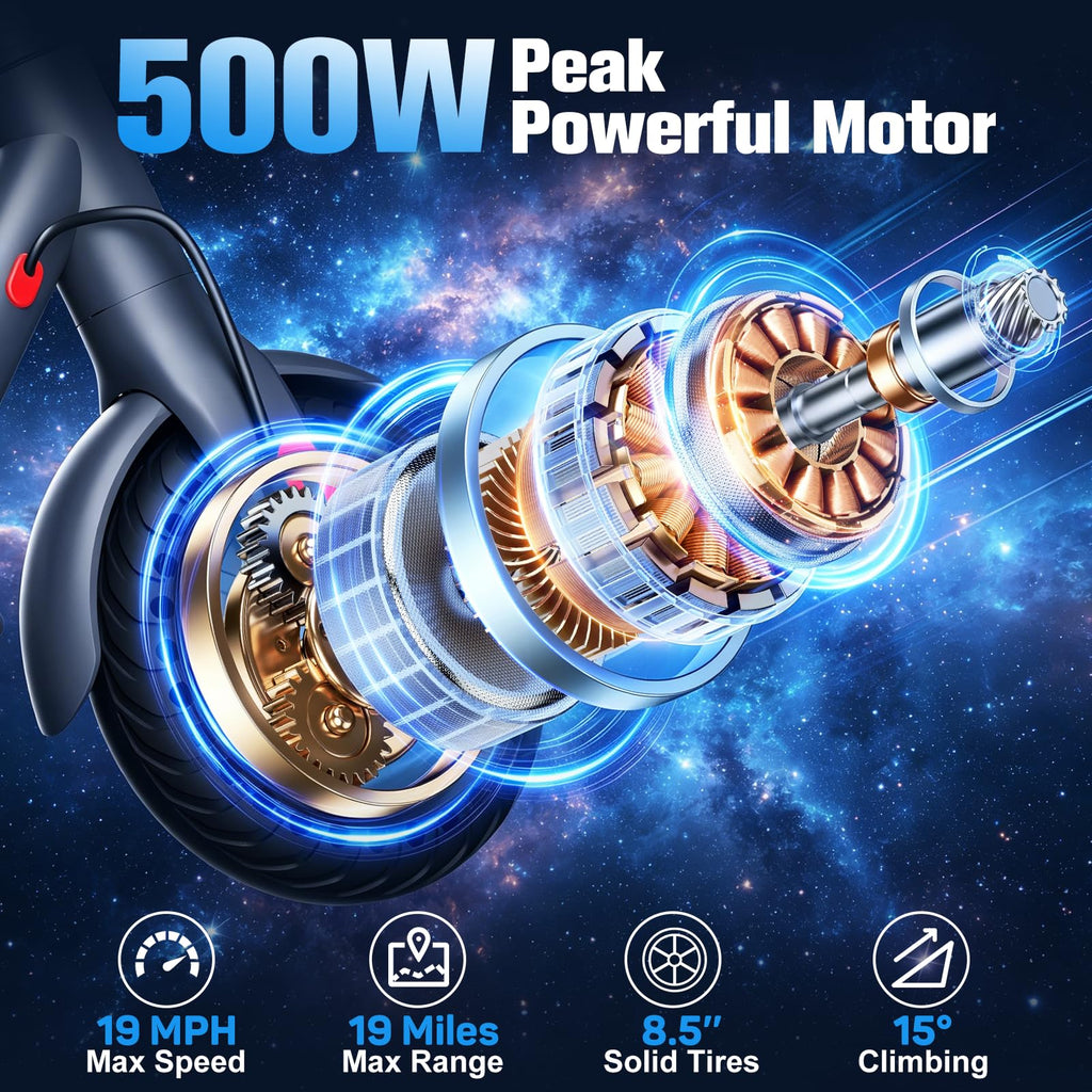 Electric Scooter 500W Motor 8.5'' Tire D9408