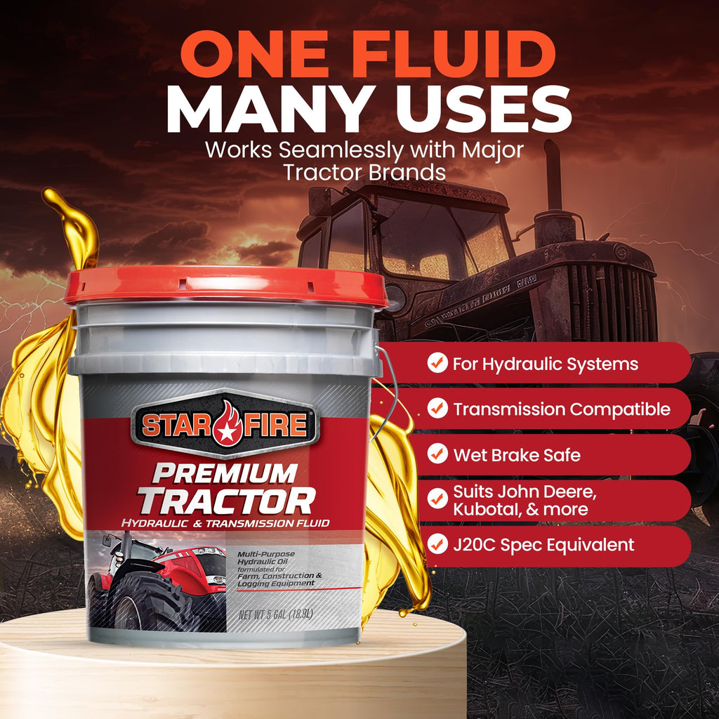Tractor Hydraulic & Transmission Fluid 5 Gallon Pail L7968