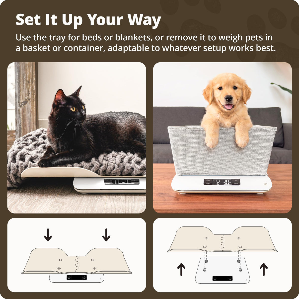 Digital Pet Scale for Cats, Dogs & Small Animals G453469