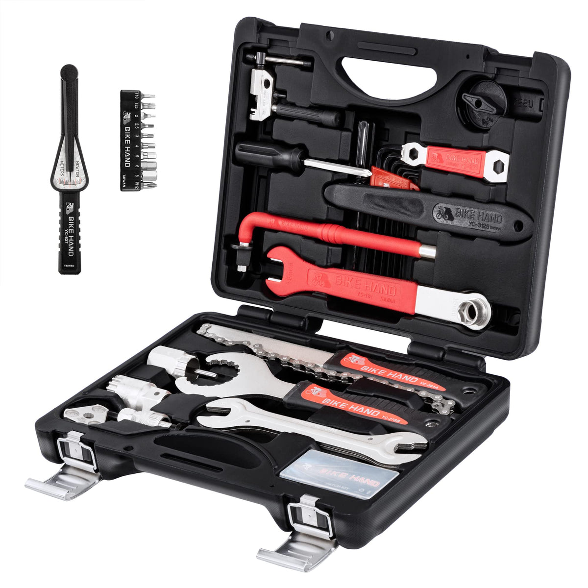18 Piece Bike Repair Tool Kit Set with Torque Wrench M34508