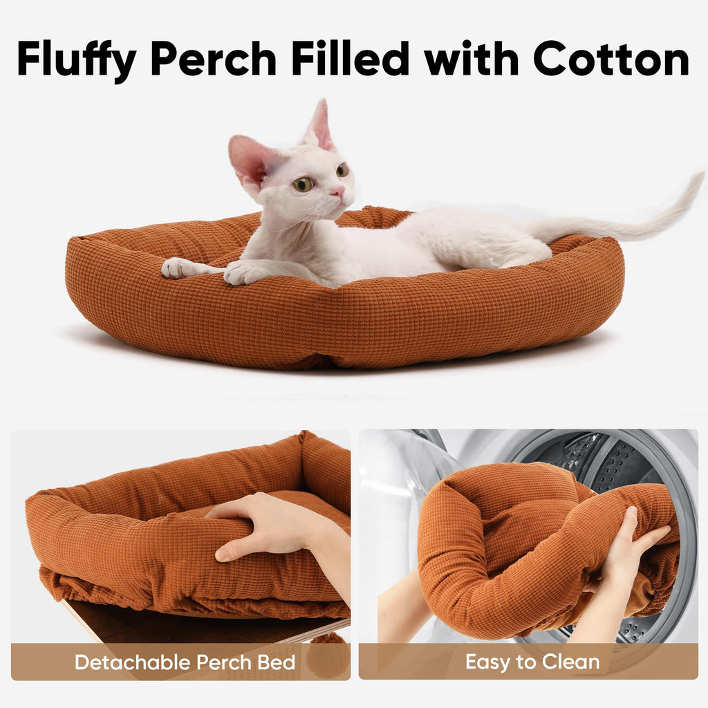 Cat Scratching Post with Perch Y40851