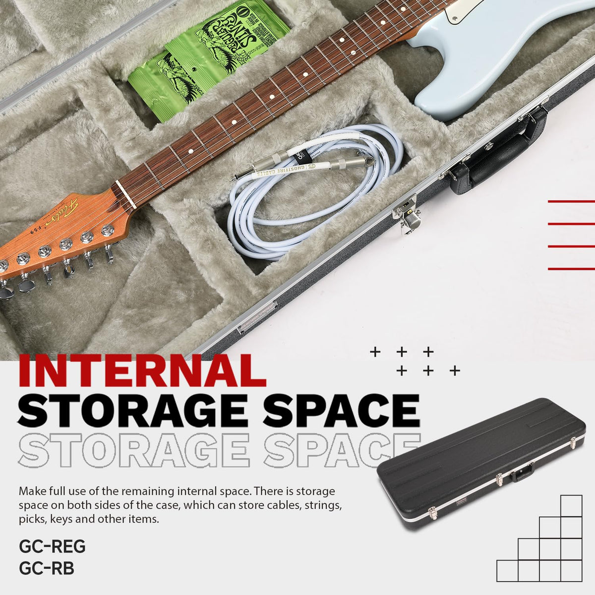 Electric Guitar ABS Hard Case A959