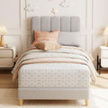 Twin Bed Frame with Headboard S832