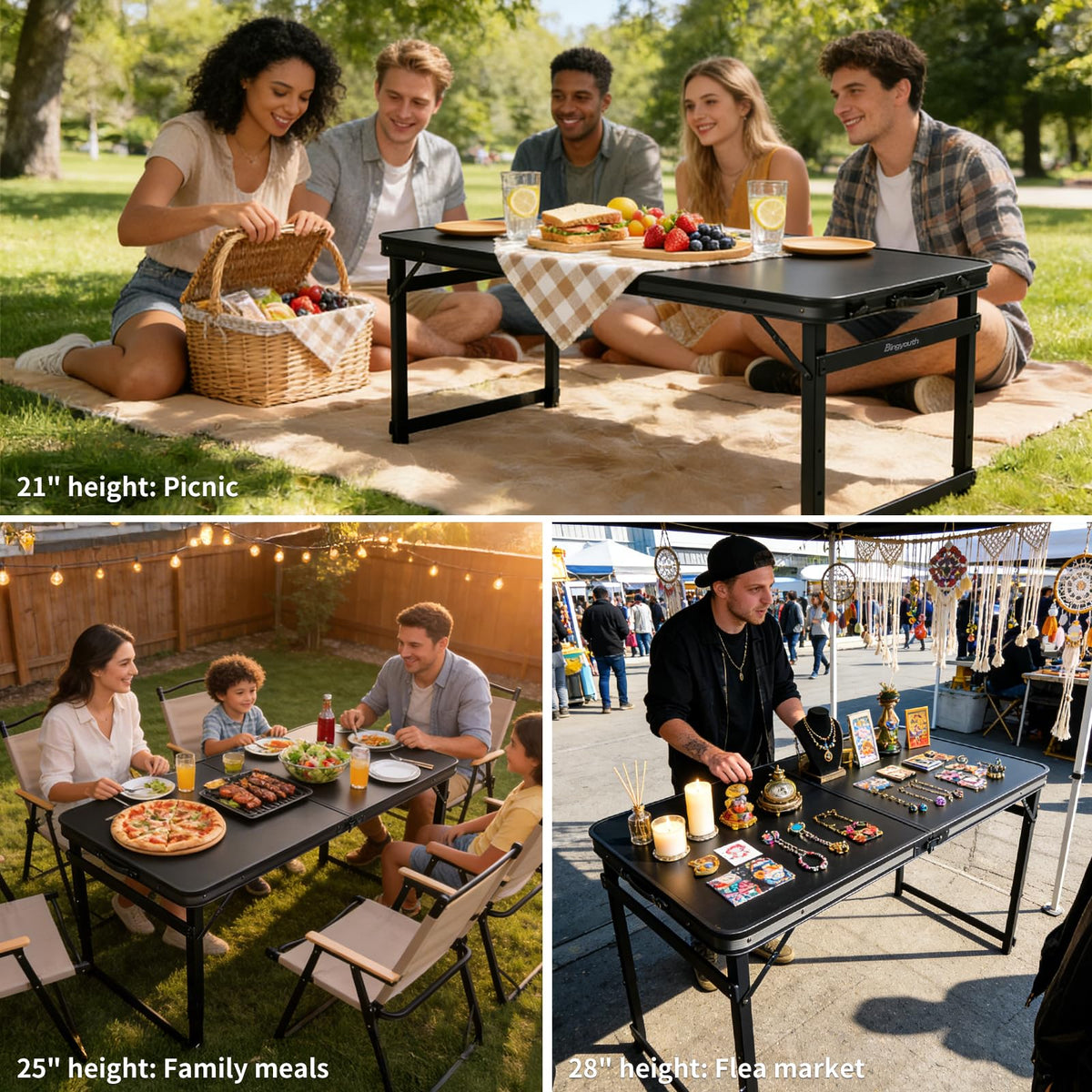 Folding Aluminum Camping Table G78472