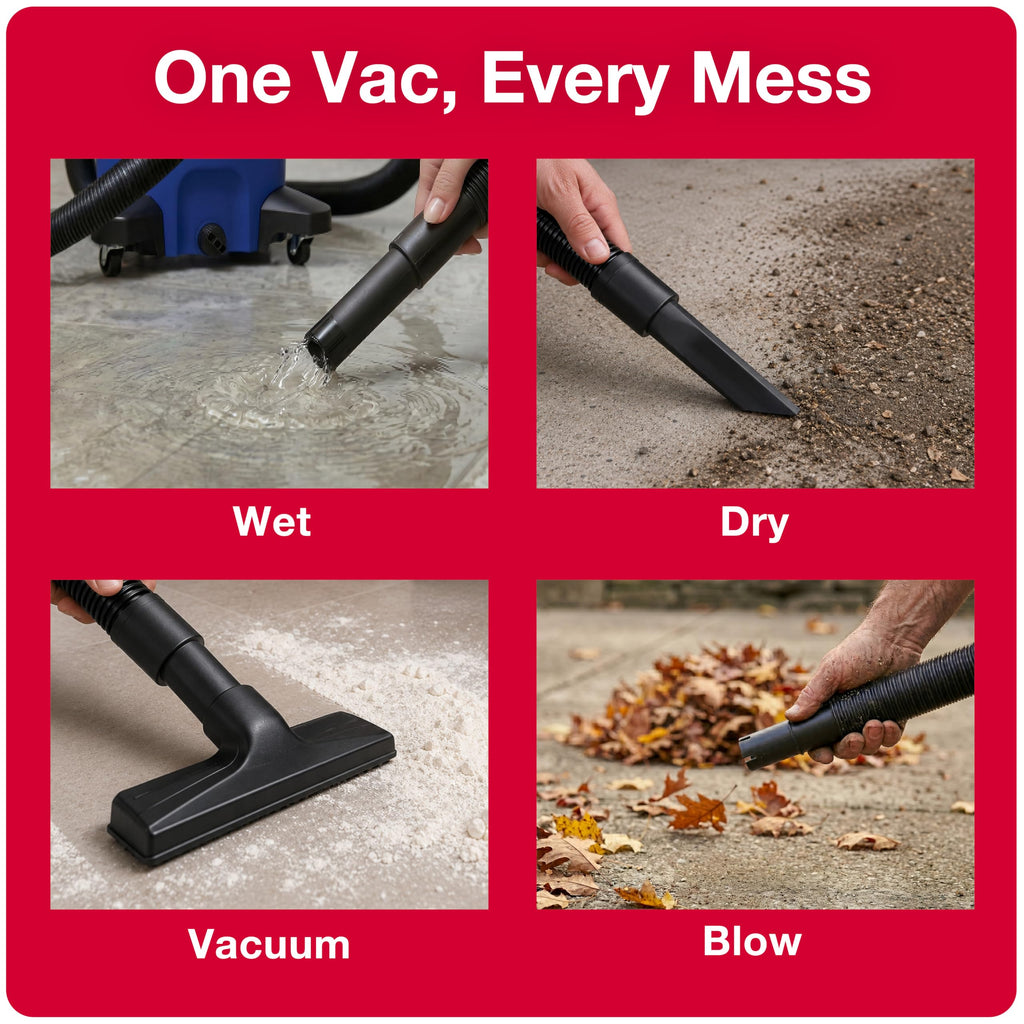 16 Gallon Wet Dry Vacuum Cleaner I92370