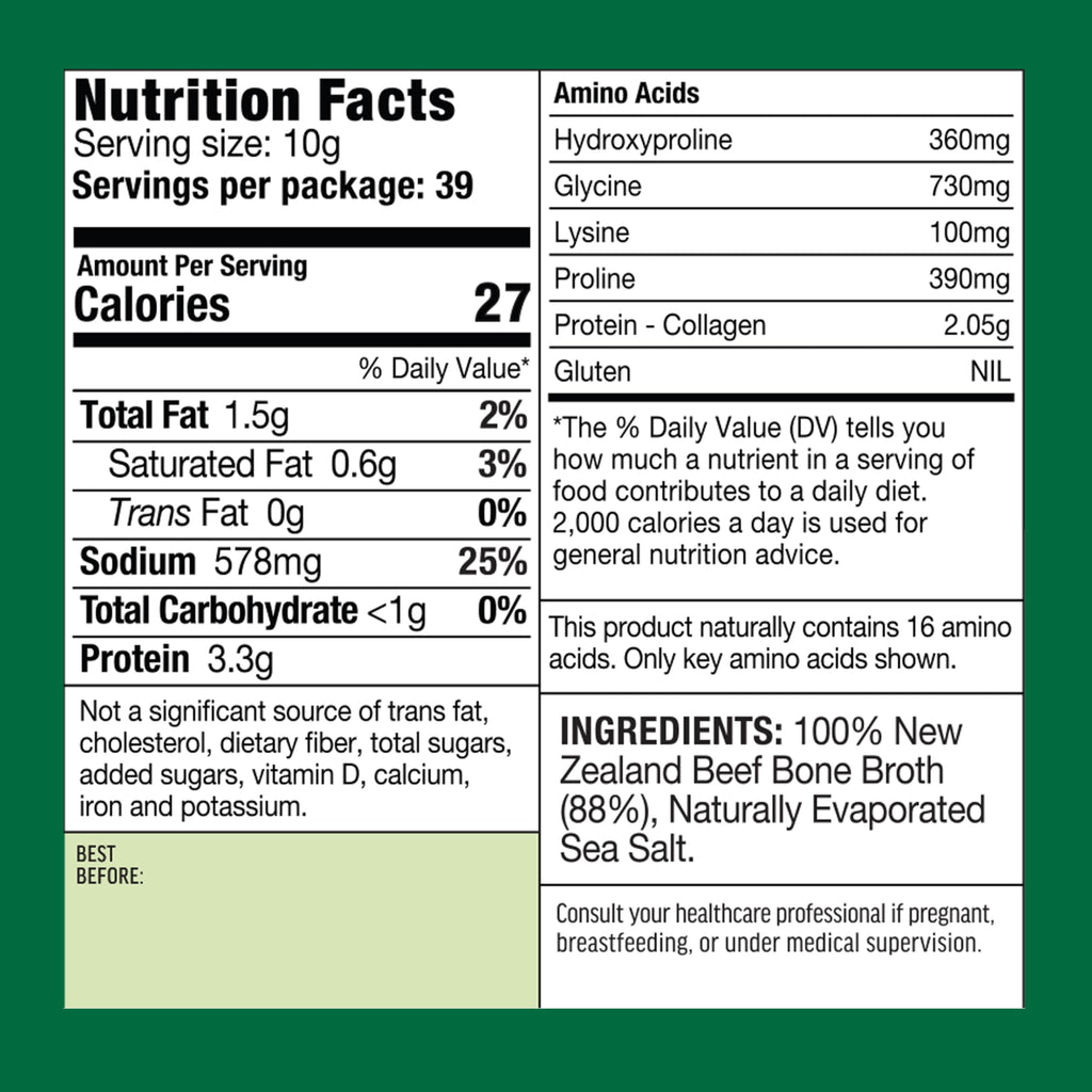 Beef Bone Broth Concentrate A786