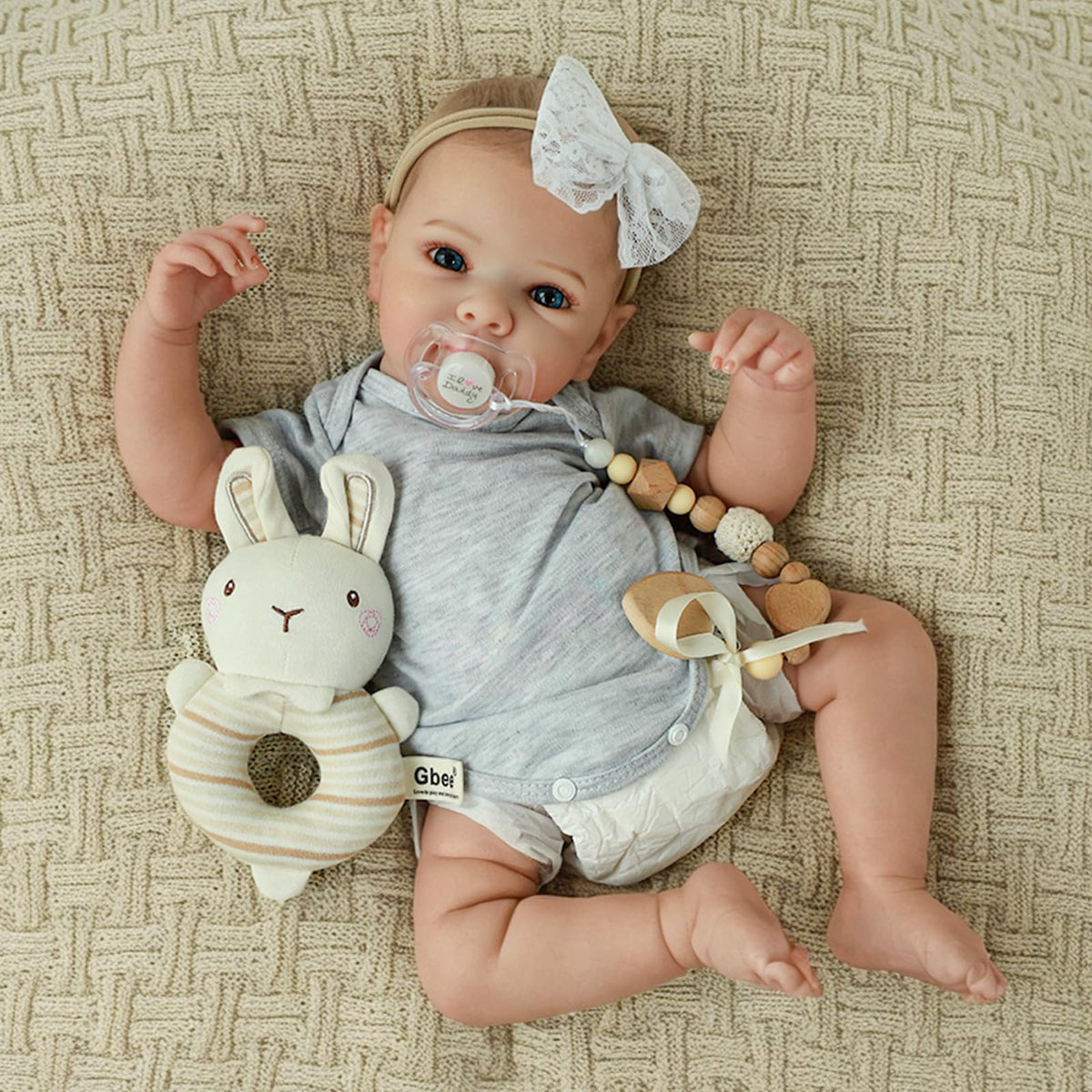 20 Inch Lifelike Full Vinyl Body Girl Baby Dolls A18110