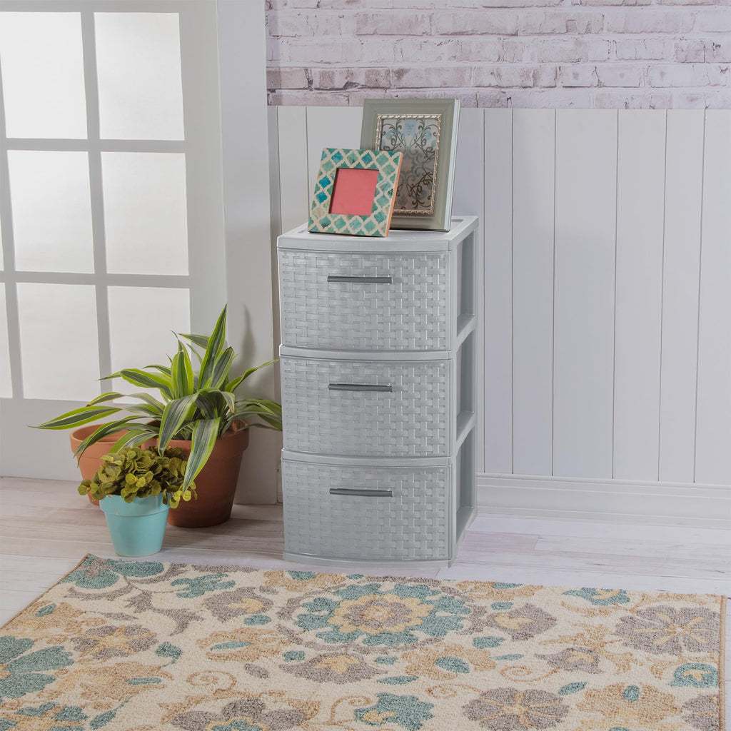 3-Drawer Storage Tower Unit 4-Pack O524