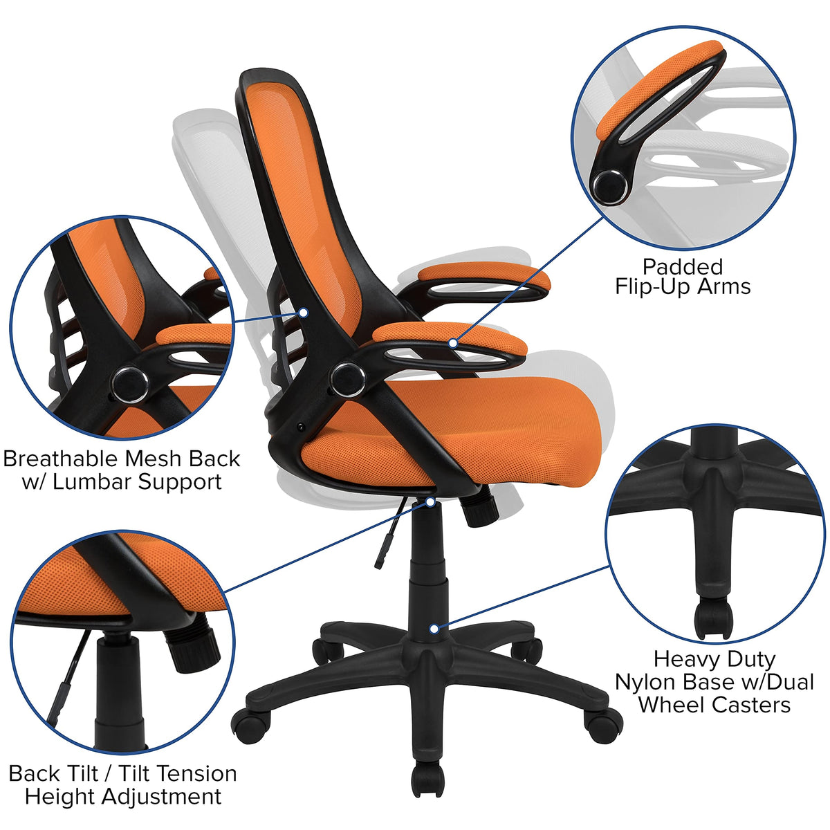 High Back Mesh Executive Office Chair A217670
