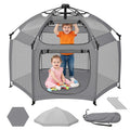Portable Pop Up Playpen with Canopy Q824734