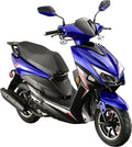 150cc Gas Automatic Scooter Moped with 10" Aluminum Wheels C8707