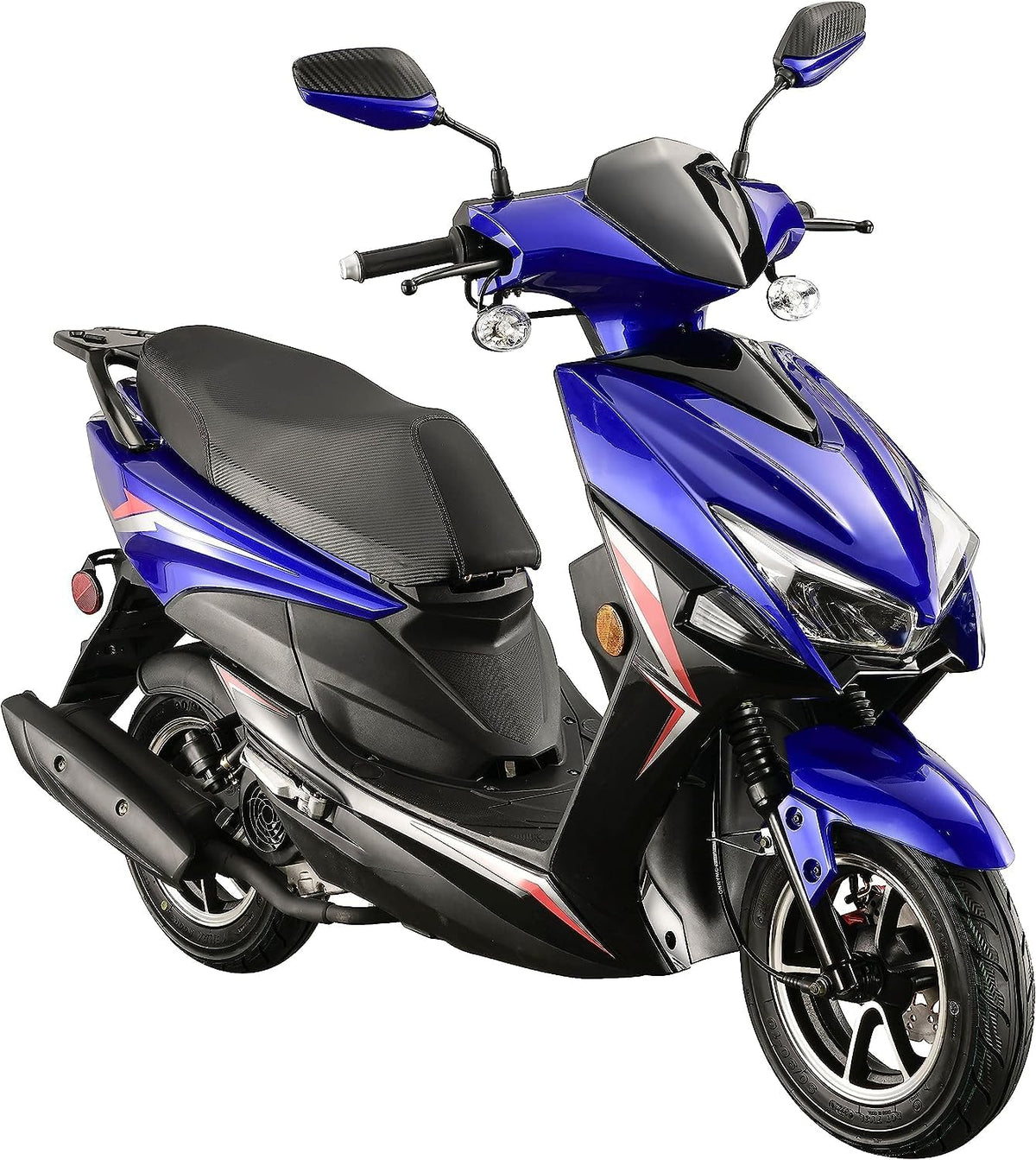 150cc Gas Automatic Scooter Moped with 10" Aluminum Wheels C8707