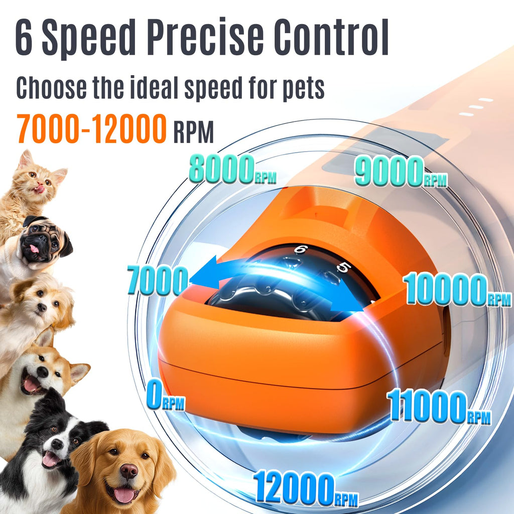 6-Speed Dog Nail Grinder F440912