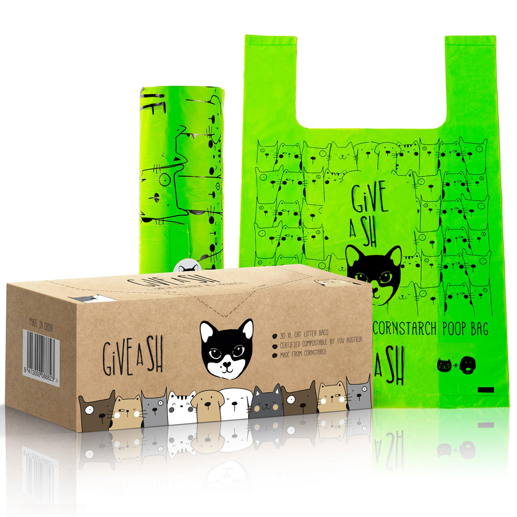 Compostable Cat Litter Bags XL 30 Count T567