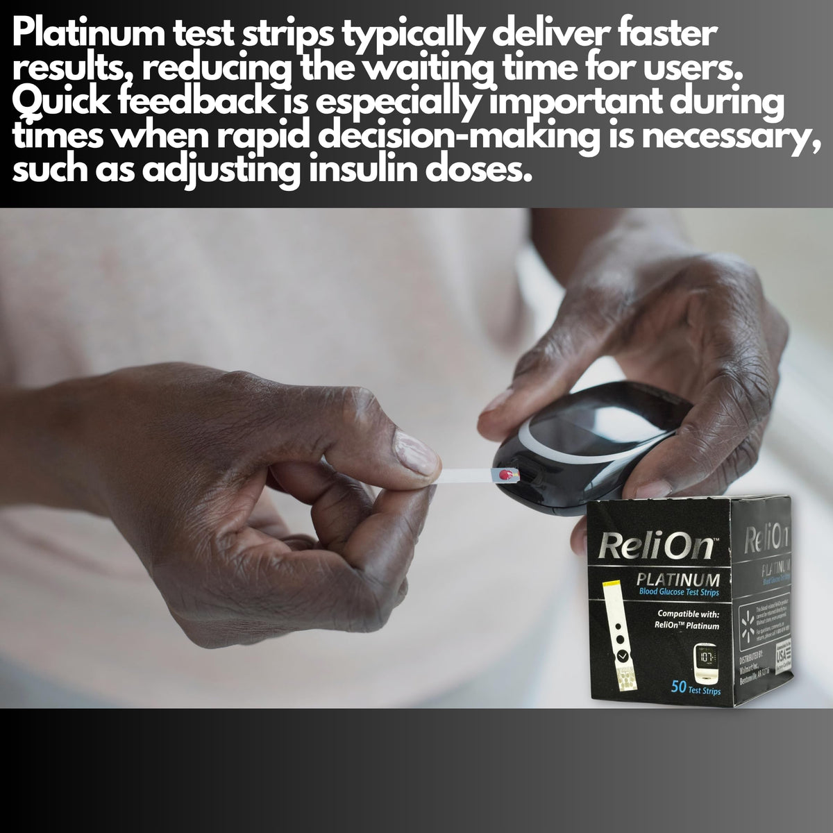 Blood Glucose Test Strips 50 Count A821254