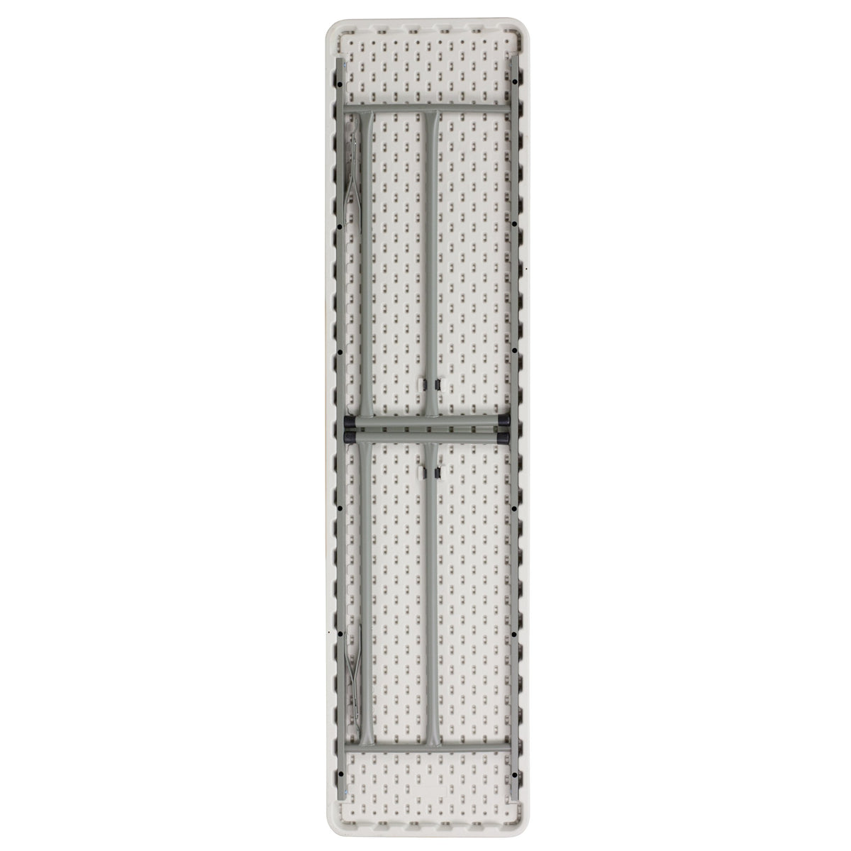15 Pack 6-Foot Granite White Plastic Folding Table P508170