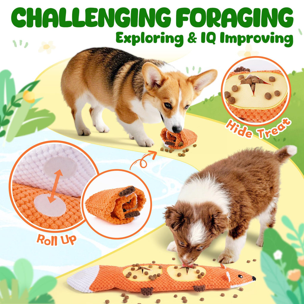 2 Pack No Stuffing Squeaky Dog Toys C363