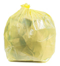 40-45 Gallon 1.5 Mil Yellow Trash Bags 100 Count U22982
