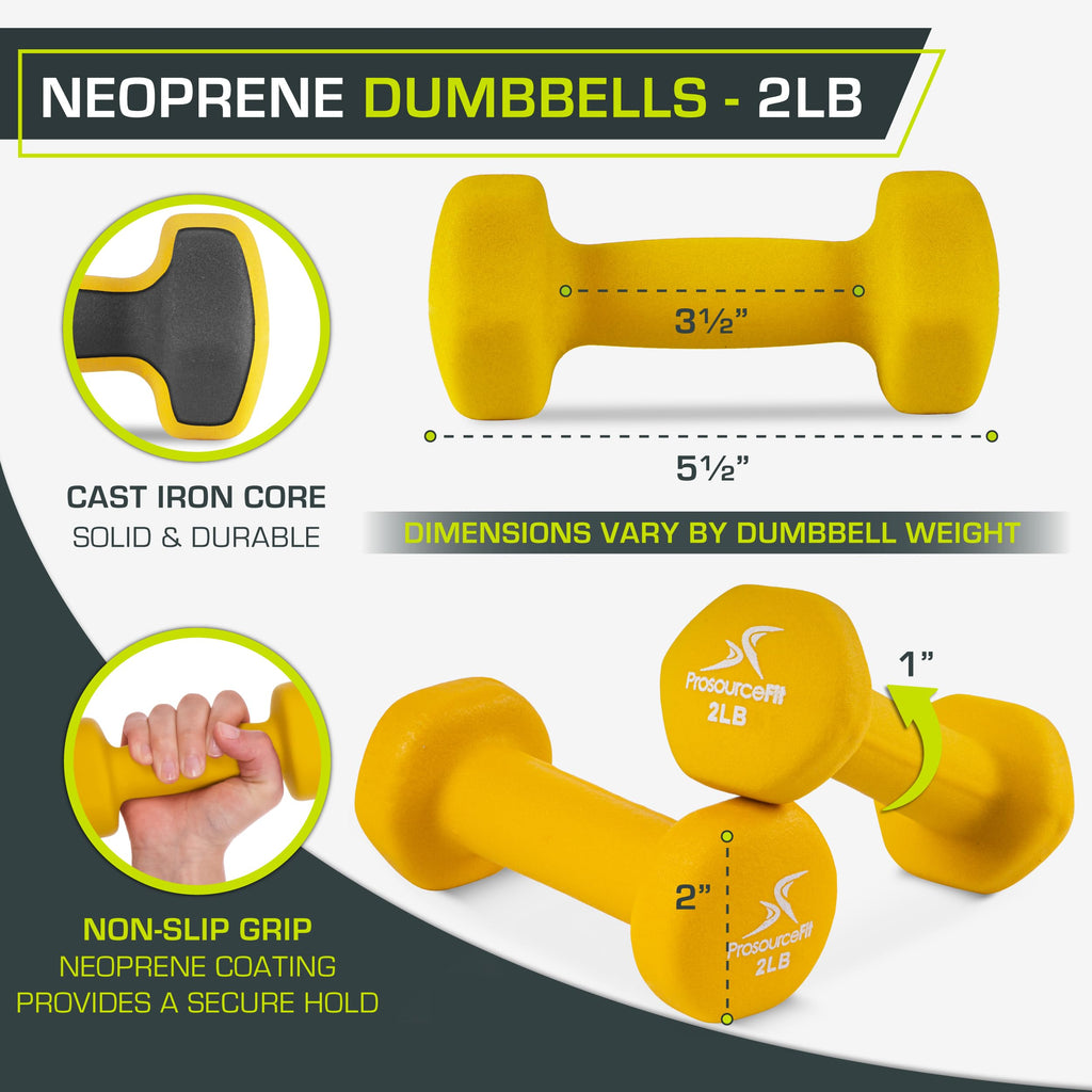 Neoprene Dumbbell Non-Slip Grip V26294