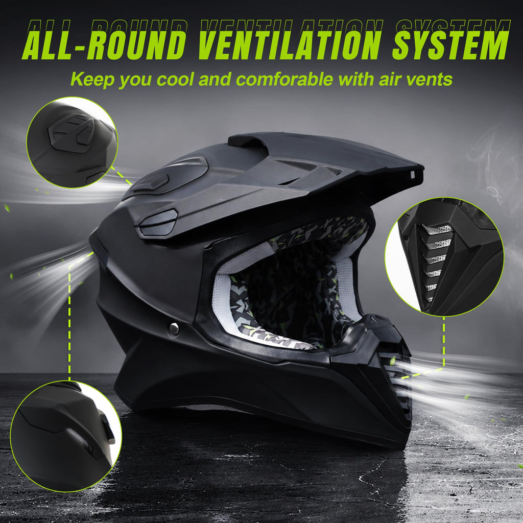 Youth Full Face Motocross Helmet K973