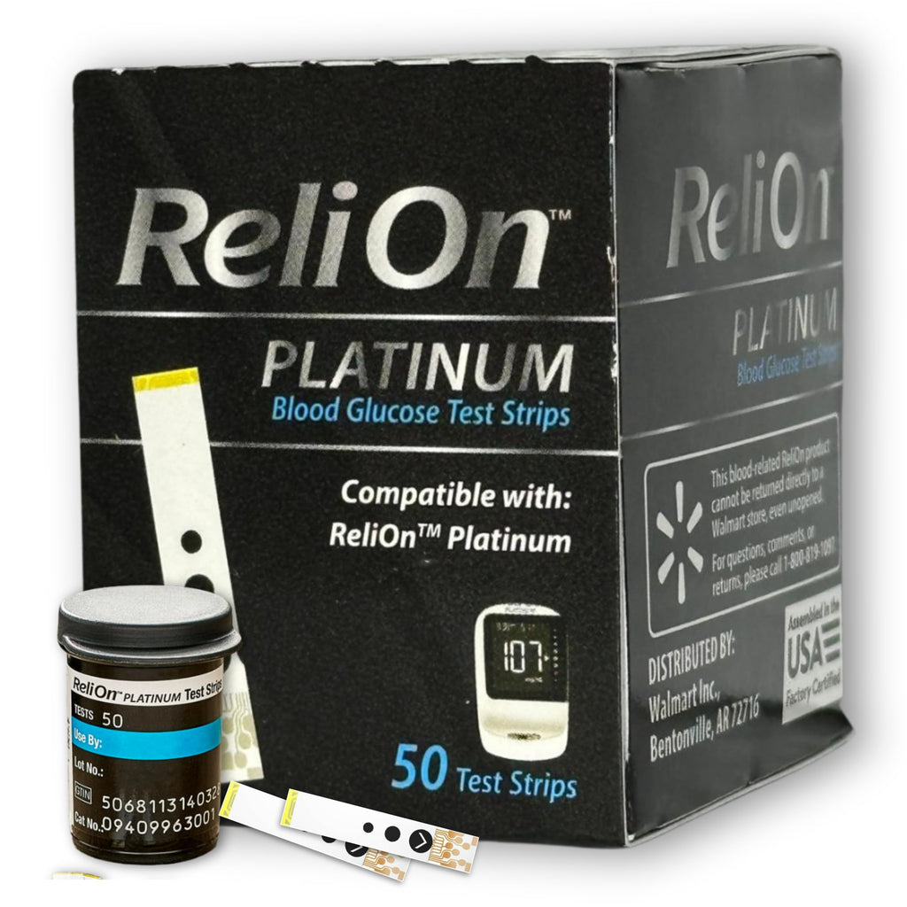 Blood Glucose Test Strips 50 Count A821254