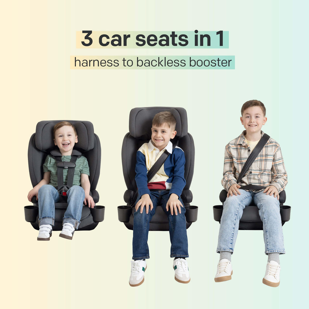 Harness Booster with Rigid Latch, 7-Position Footrest O970730