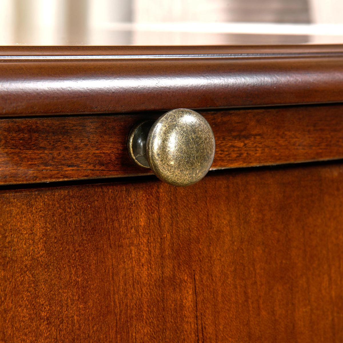 Wood End Table with Drawer K392