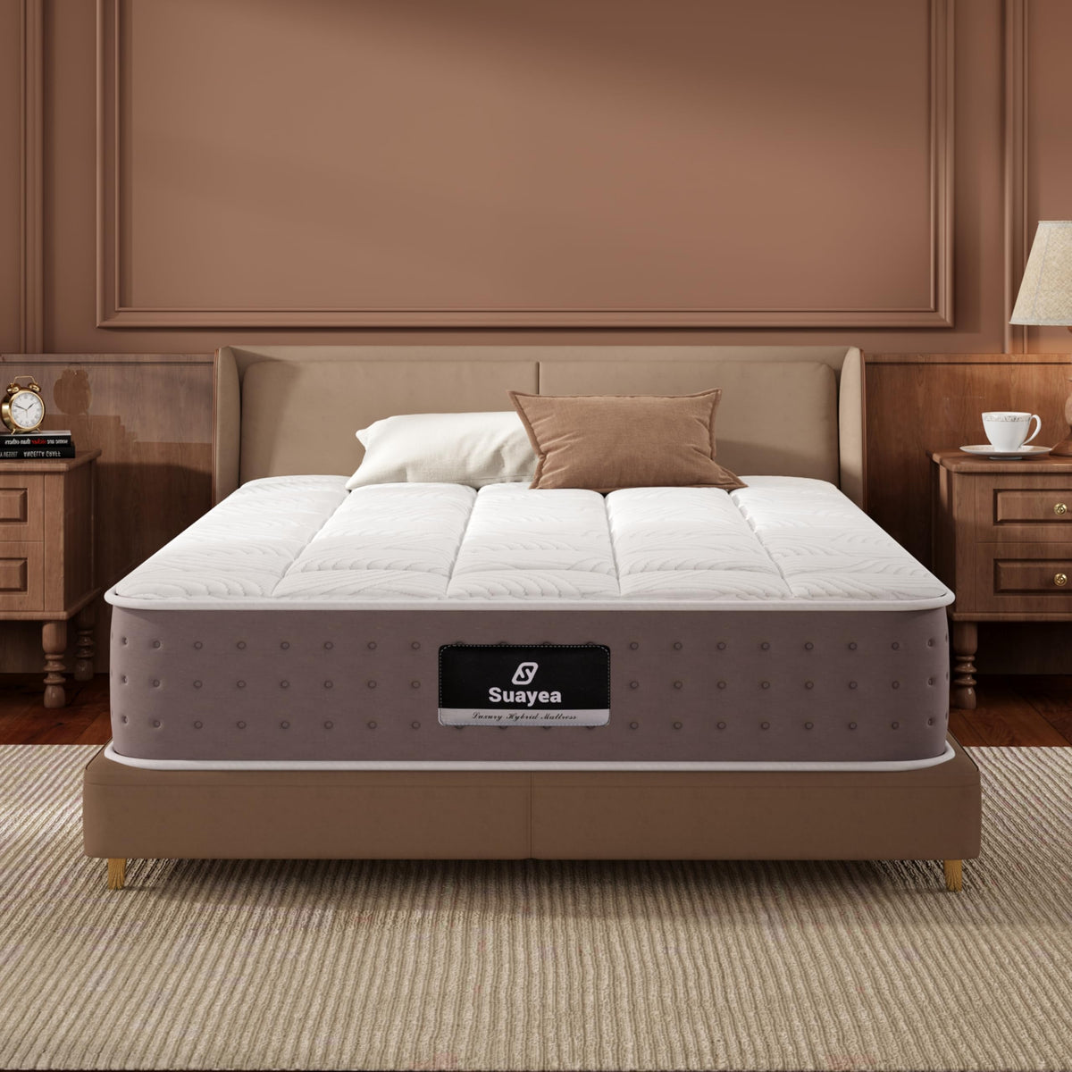 8 Inch Medium Firm Twin XL Hybrid Mattress B74909