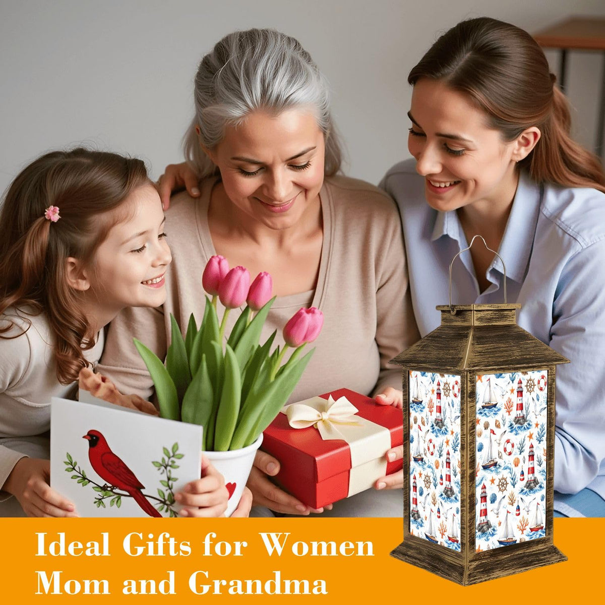 Waterproof LED Solar Lantern R983