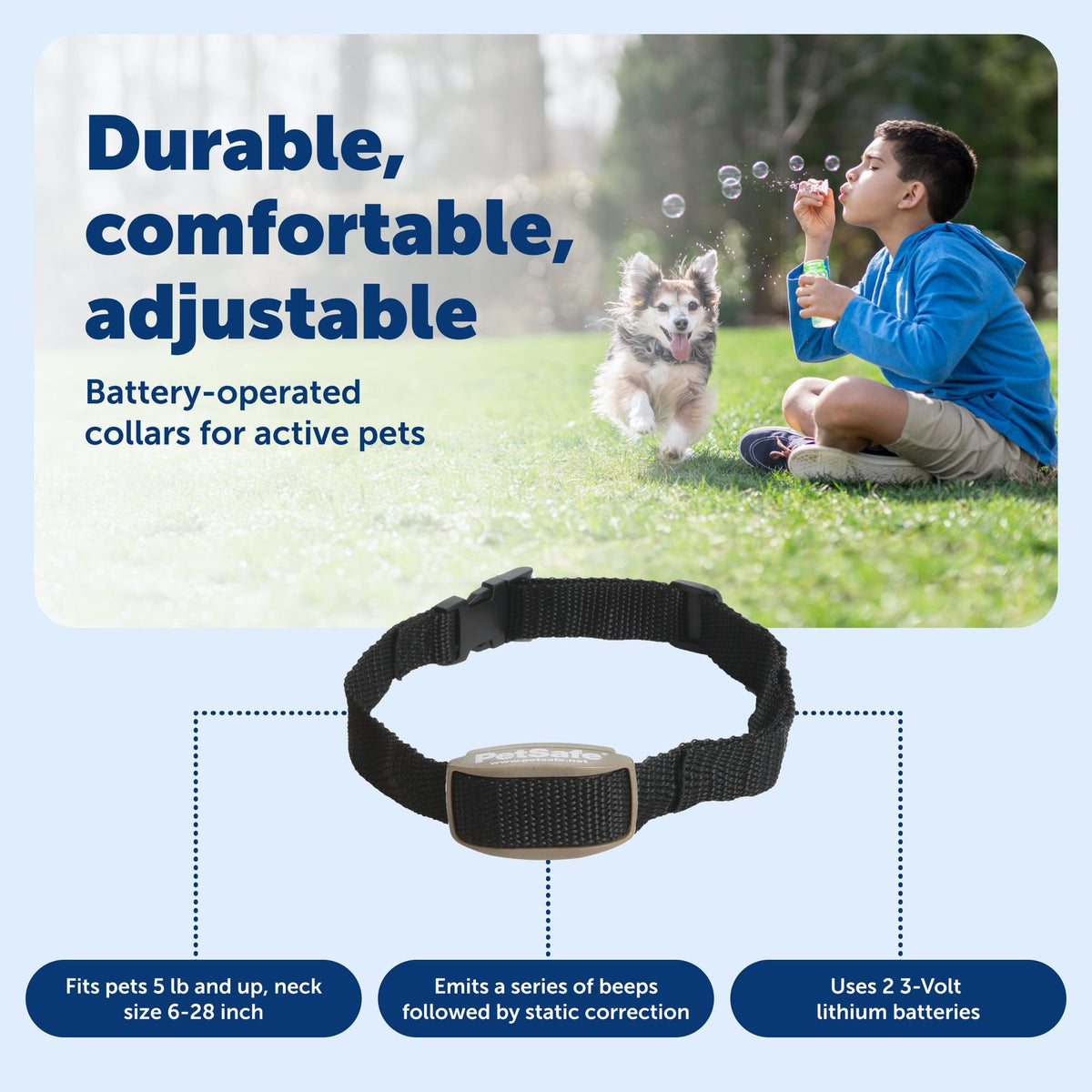 Indoor Wireless Pet Barrier with Receiver Collar X1707