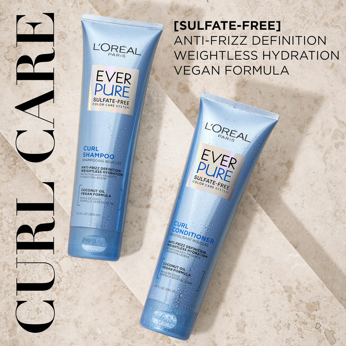 Sulfate Free Shampoo and Conditioner Set of 2 Q2406