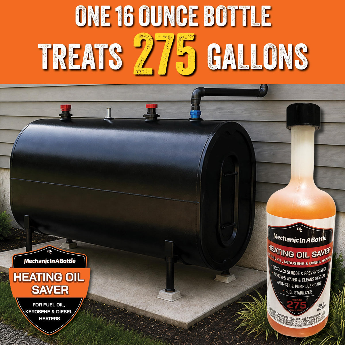 Home Heating Oil Additive 16 oz 2 Pack M27262