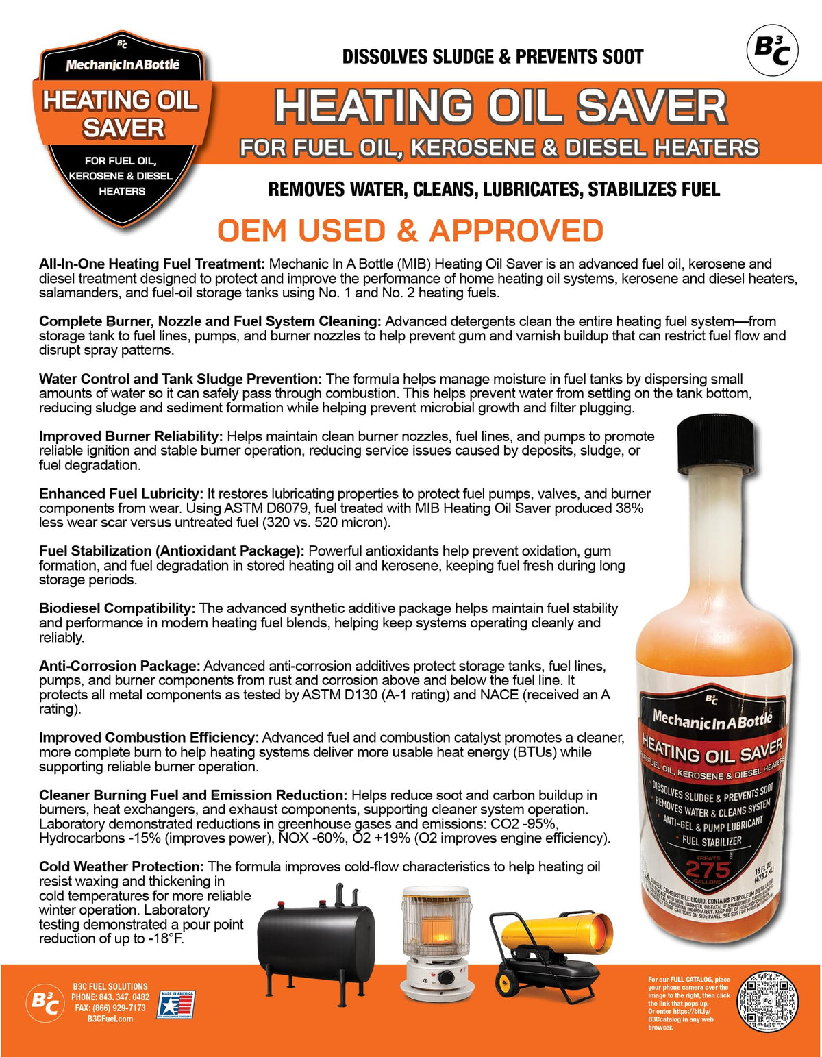 Home Heating Oil Additive 16 oz 2 Pack M27262