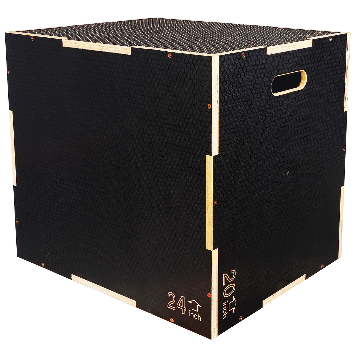 3 in 1 Non-Slip Wooden Plyo Box I93744