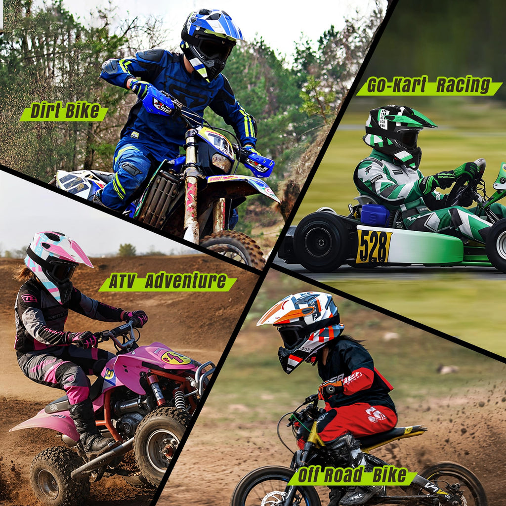 Youth Full Face Motocross Helmet K973