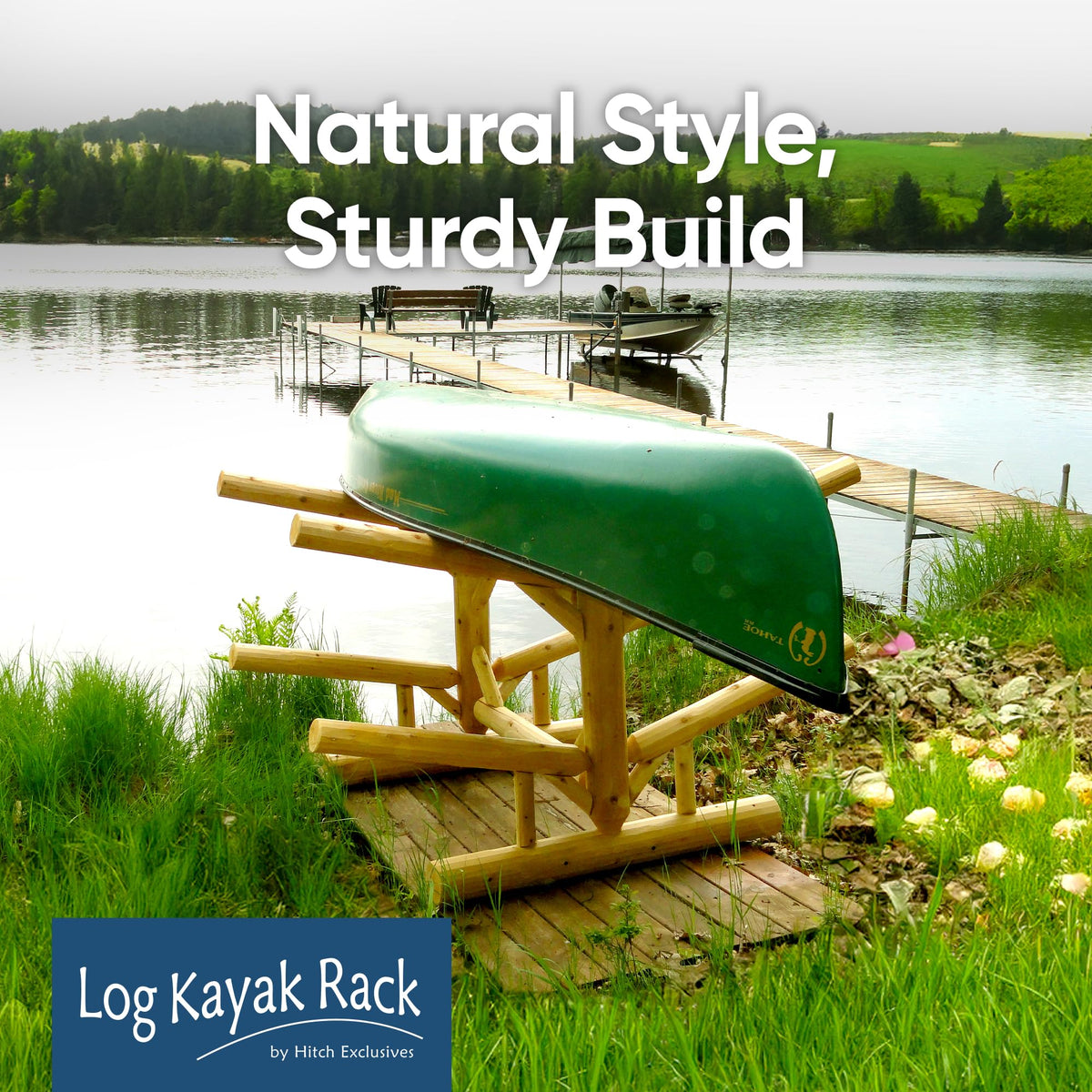 Freestanding Heavy Duty Canoe and SUP Storage Rack C1359