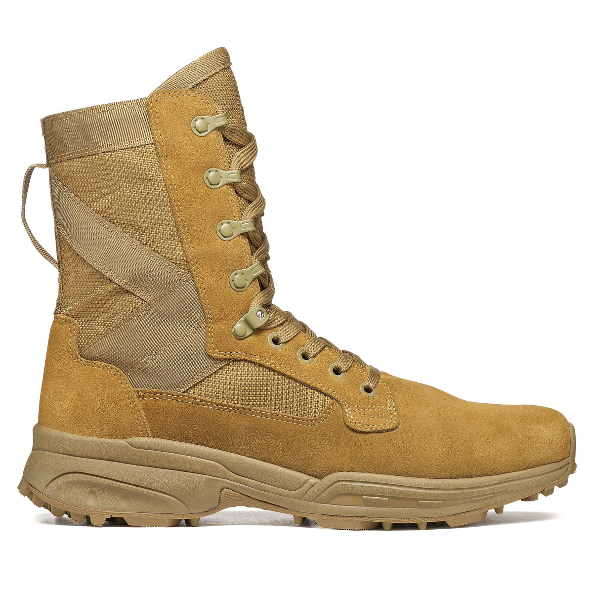 Coyote Suede Combat Boots W885672
